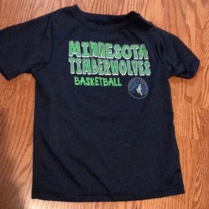 Minnesota Timberwolves polyester boys tee